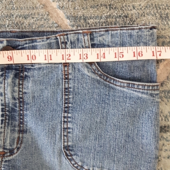 2/$35 Sale THYME Maternity Jeans Flare bottoms.  Size S - Picture 9 of 13